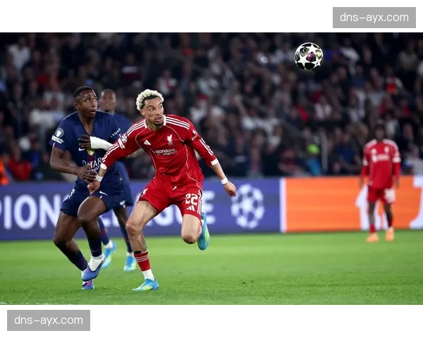 欧冠四分之一决赛首回合：巴黎圣日耳曼2-0利物浦